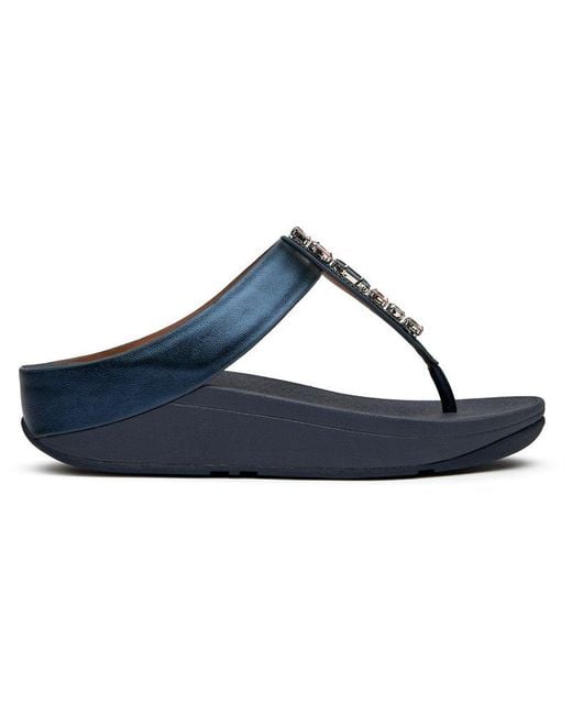 Fitflop Blue Fino Sandals