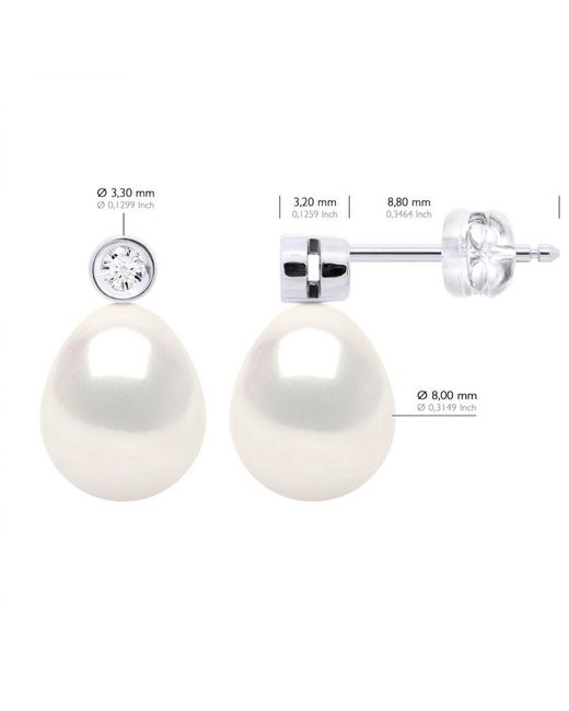 Ateliers Saint Germain White Earrings Prestige -Diamonds 0,02 Cts