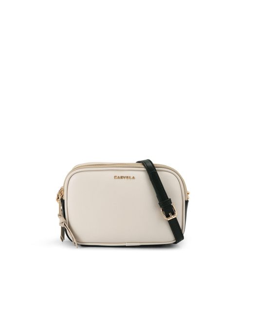 Carvela Kurt Geiger Natural Carla Crossbody Bag