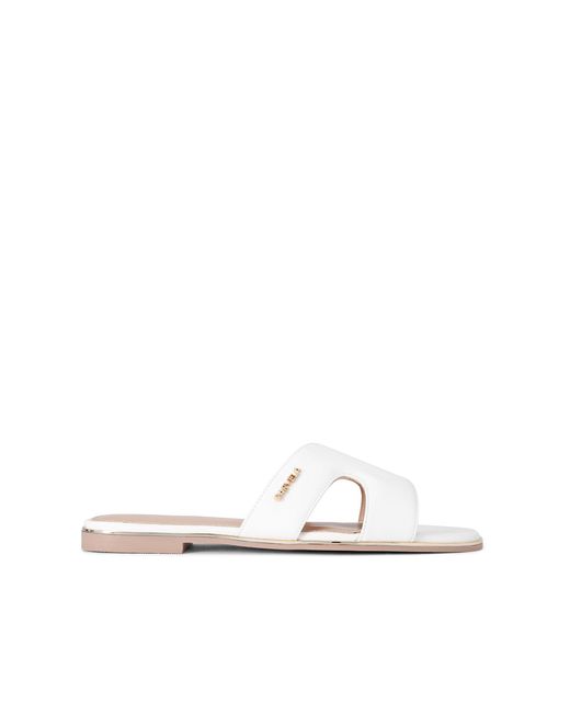 Carvela Kurt Geiger White Rivo Sandals