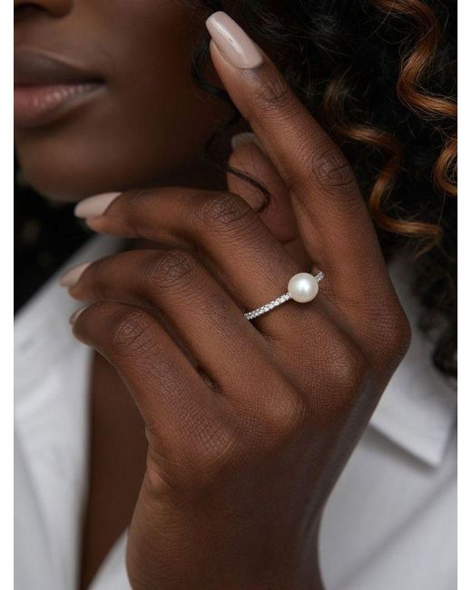 Pandora Ring in het White