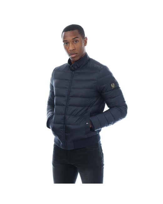 Belstaff Men's Circuit Jacket In Inkwell in het Blue voor heren