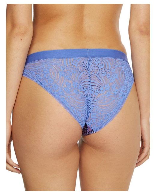 Tommy Hilfiger Blue Original Lace Briefs