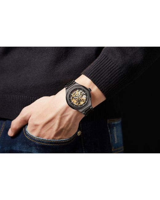 Anthony James Black Hand Assembled Limited Edition Sports Skeleton for men