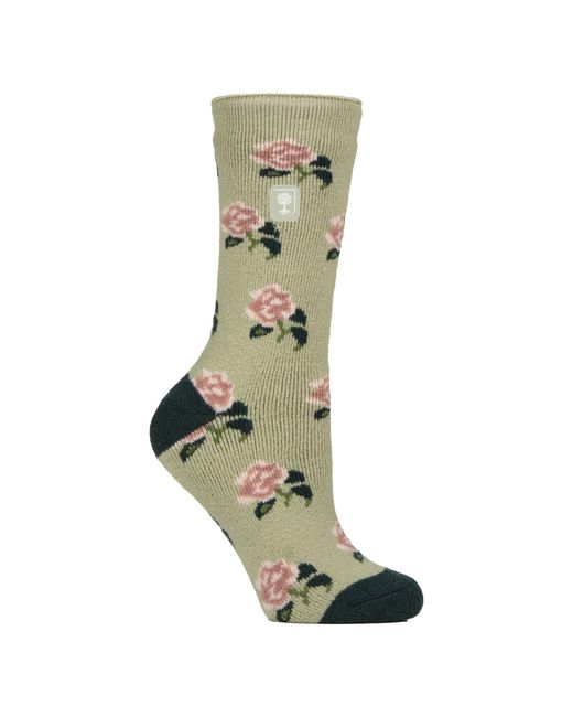 Heat Holders Green Thermal Socks
