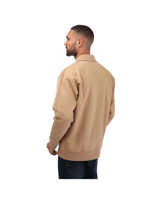 Gant Natural Icon Half-Zip Sweatshirt for men