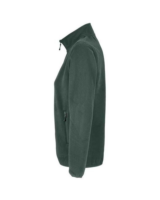 Sol's Green Ladies Factor Microfleece Recycled Fleece Jacket (Forest)