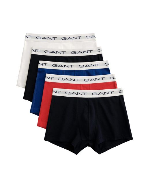 Gant White 5 Pack Trunk for men