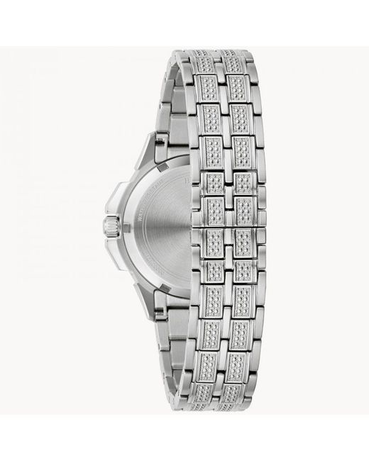 Bulova Gray Octava Watch 96L305 Stainless Steel