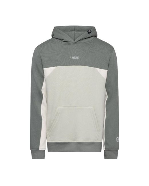 Crosshatch Gray Castlebay Hoodie for men
