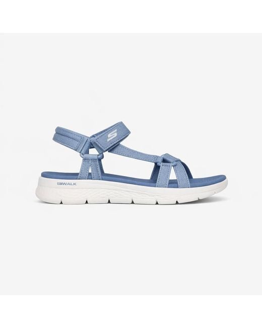 Skechers Blue Go Walk Flex Sandal