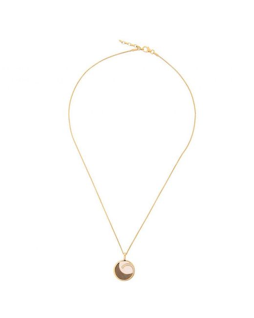 Orphelia Metallic 'Amelia' 925 Sterling Chain With Pendant