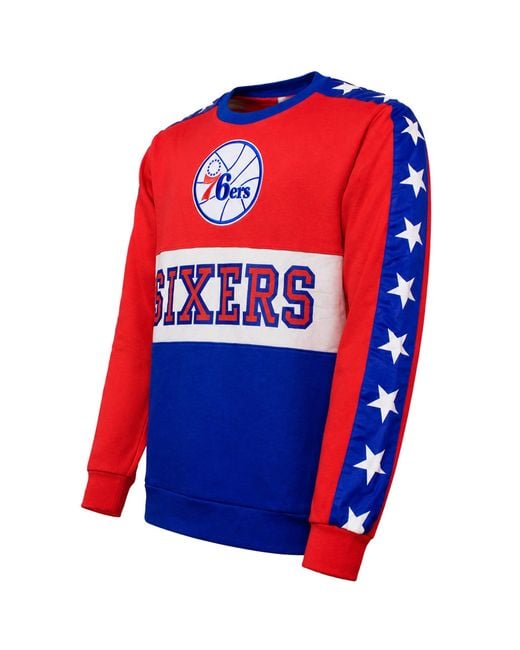 Mitchell & Ness Red Nba Philadelphia 76Ers Leading Scorer Sweater for men