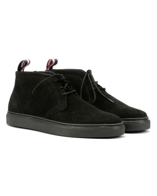 Ben Sherman Parka Suede Men's Black Boots - Uk 8 for men