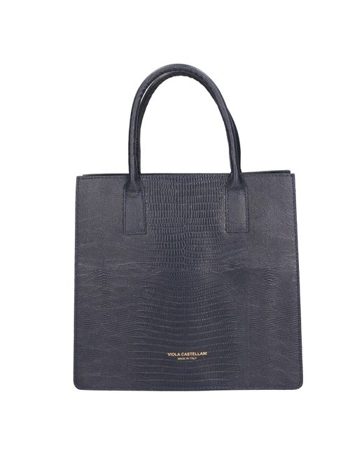 Viola Castellani Blue Handtasche Frauen Lu26 Dark