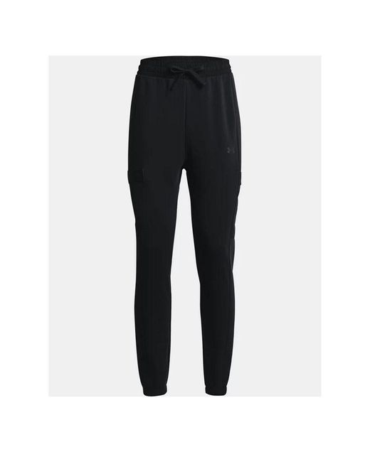 Under Armour Black Project Rock Fleece Track Pants