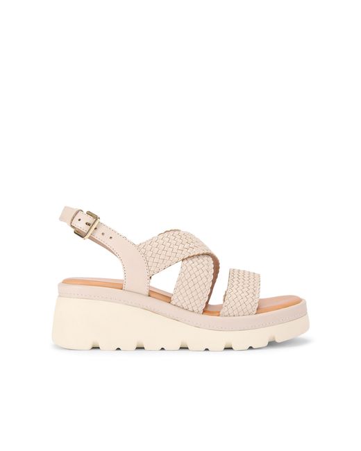 KG by Kurt Geiger Natural Leather Perrie Heels