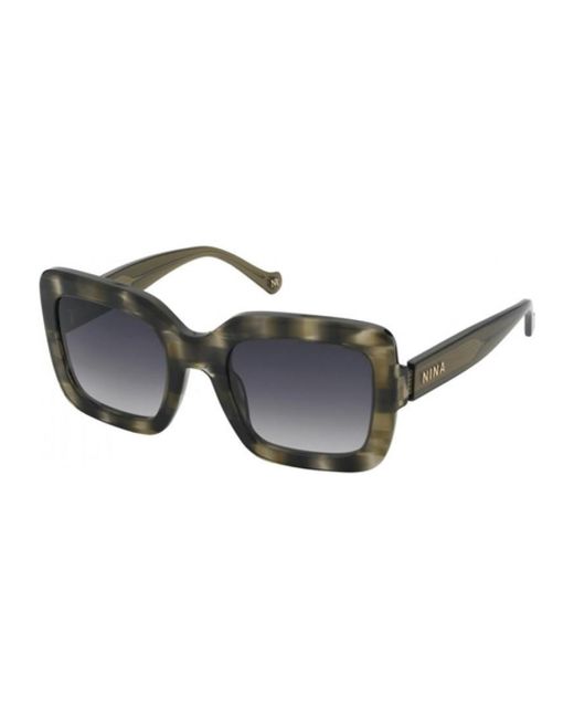 Nina Ricci Black Snr322 53 530P66 Sunglasses