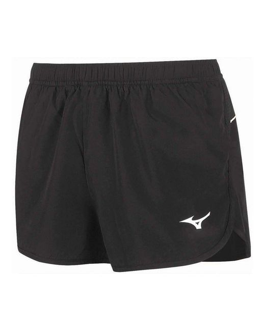 Mizuno Black Premium Bermuda Shorts With Elasticated Waistband