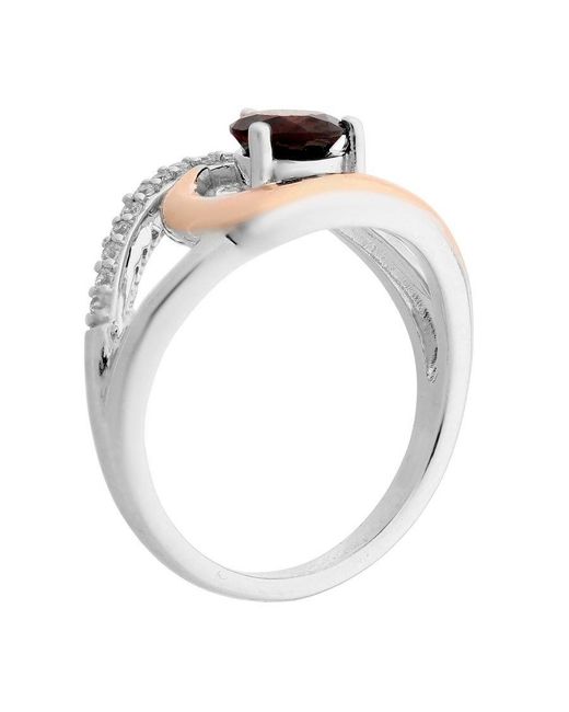 Orphelia Metallic 925 Sterling Ring