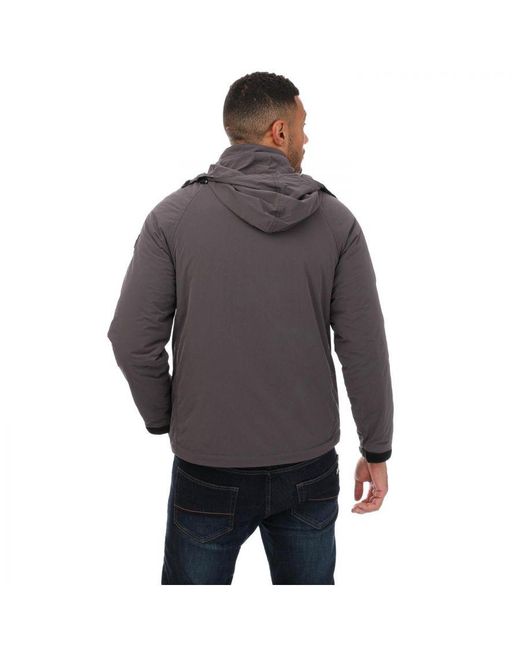Weekend Offender Brown Vienna Nylon Jacket for men