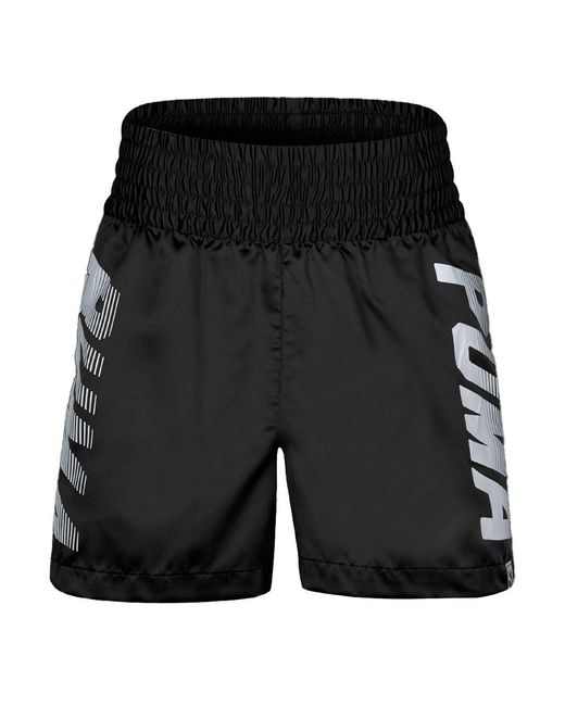 PUMA Black Speed Font Boxing Shorts