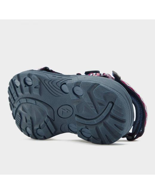 Peter Storm Blue Beach Webbing Sandals With Quick Drying Lining & Textile Upper