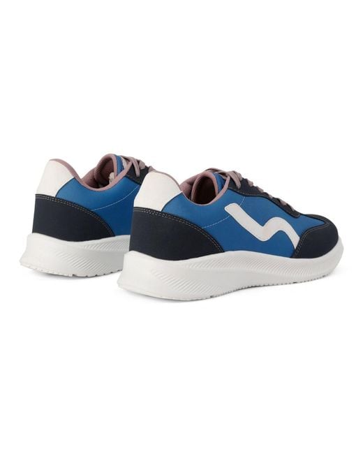 Regatta Blue Ladymarinere Low Top Lace-Up Sneakers