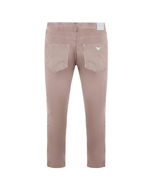 Armani Gray Emporio J15 Medium Waist Relaxed Leg Jeans