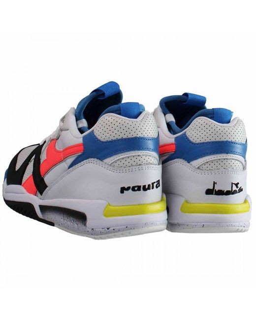 Diadora Blue Duratech Elite Paura Trainers for men
