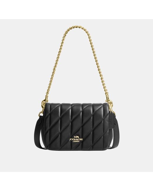 COACH Black Quinn Bag