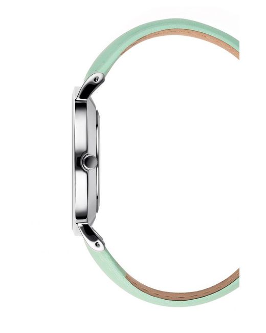 Orphelia Green Fashion Perla Watch Of711806 Leather