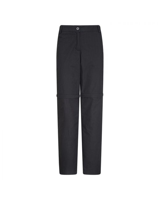 Mountain Warehouse Blue Ladies Quest Zip-Off Hiking Trousers ()