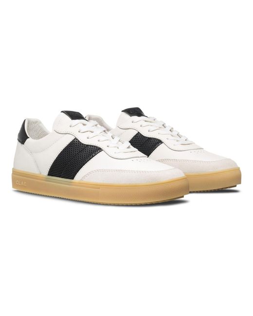CLAE Blue Adults Low Top Trainers for men