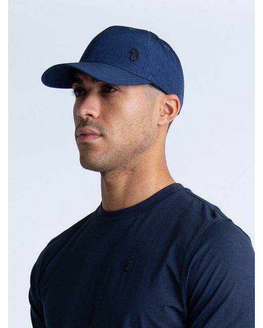 Luke 1977 Blue Check Up Baseball Cap for men