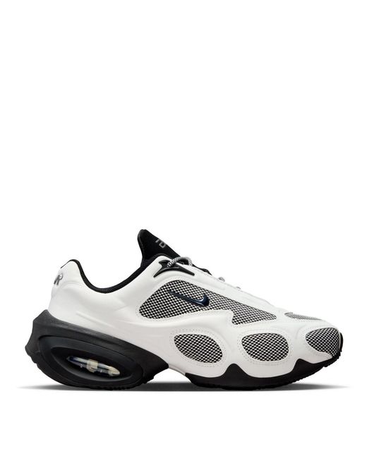 Nike White Air Max Muse Textured Walking Shoes