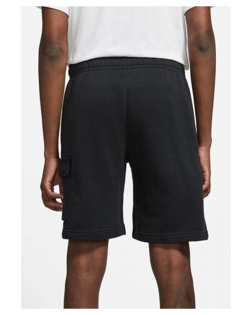 Nike Black Club Cargo Shorts for men