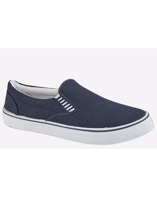 Dek Blue Yachtsman Slip-On for men