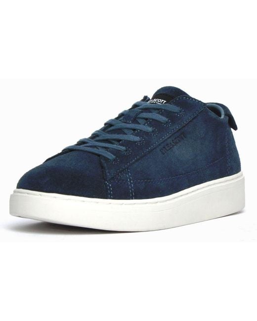 Lyle & Scott Blue Shankly Ii Suede for men
