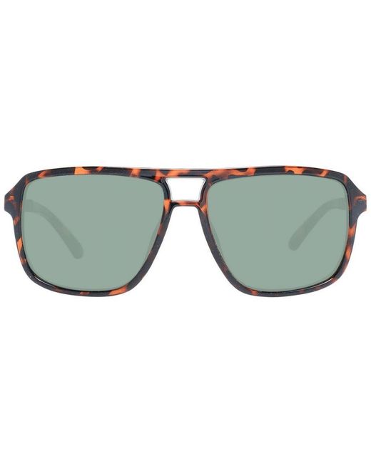 Guess Green Square Sunglasses With 100% Uva & Uvb Protection for men