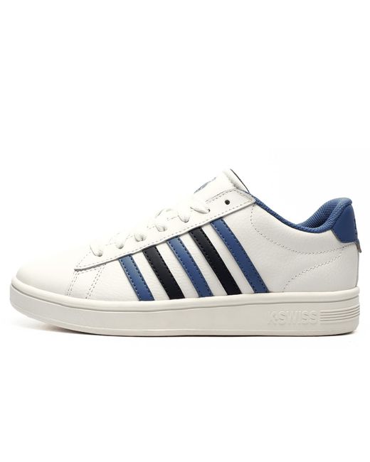 K-swiss Black K Swiss Court Tiebreak Ii Leather Trainers for men