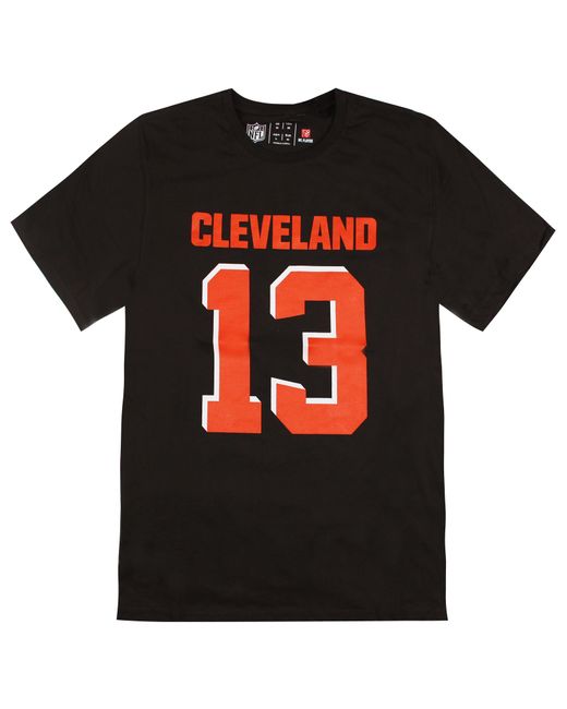 Fanatics Black Cleveland Browns Odell Beckham Jr T-Shirt for men