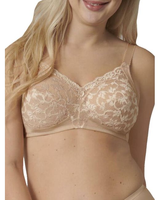 Triumph Brown Delicate Doreen N Non Wired Full Cup Bra
