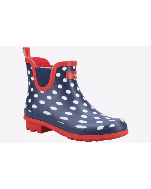 Cotswold Blue Blakney Waterproof Wellington