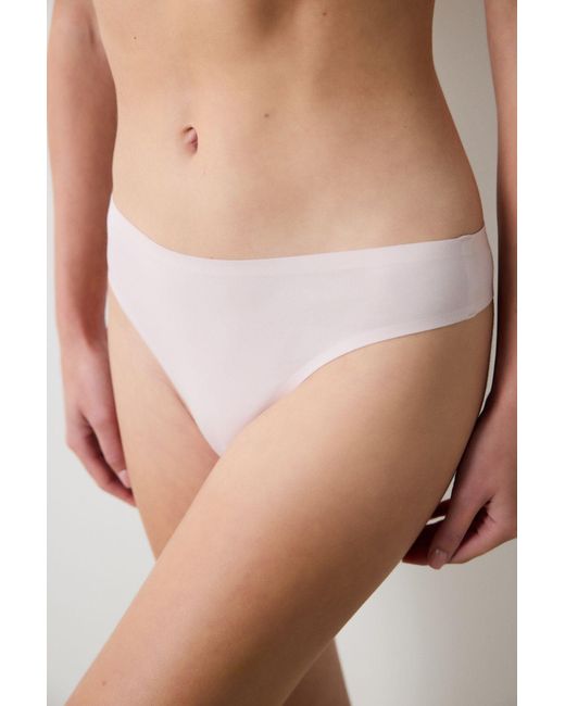 Penti Natural Mid-Waist Jersey Thong