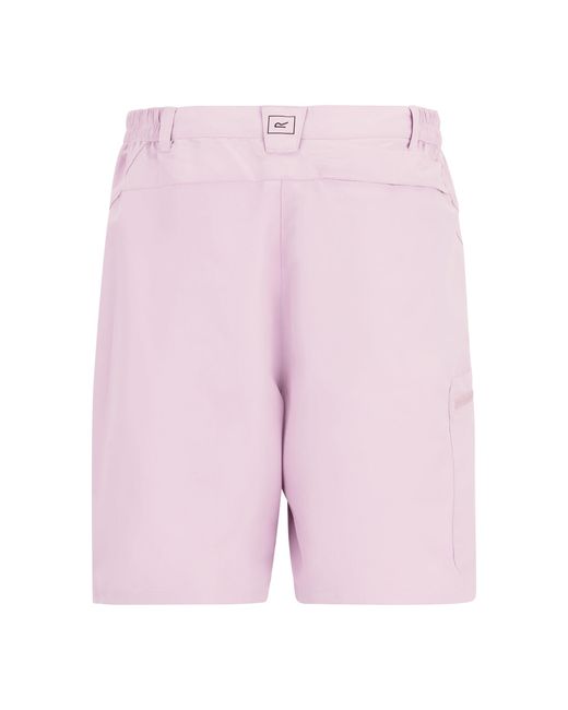 Regatta Pink Ladies Chaska Iii Walking Shorts (Powder Lilac)