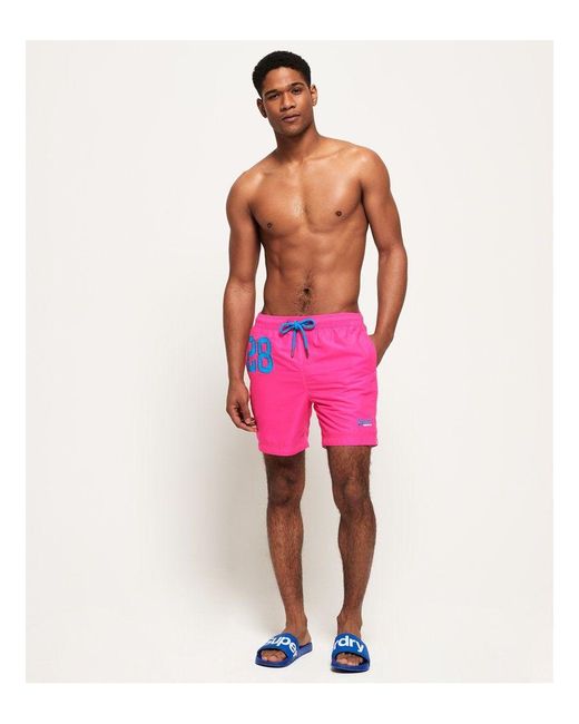 superdry waterpolo swim shorts