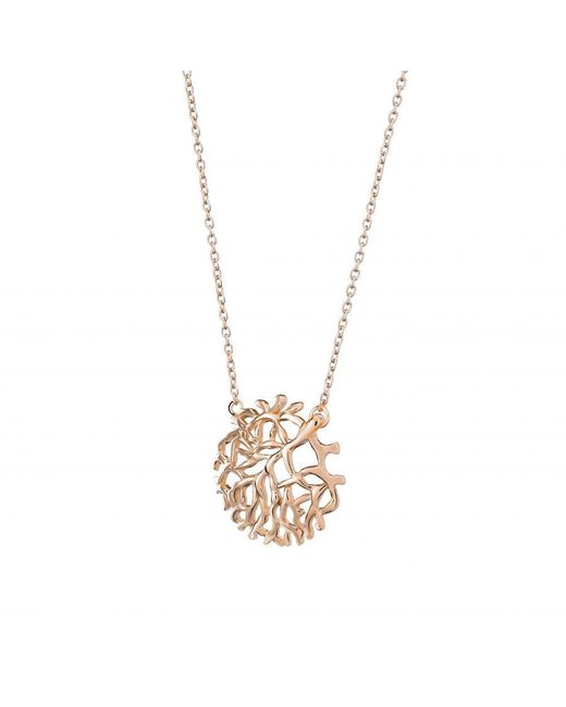 Orphelia Metallic 'Flavie' 925 Sterling Chain With Pendant
