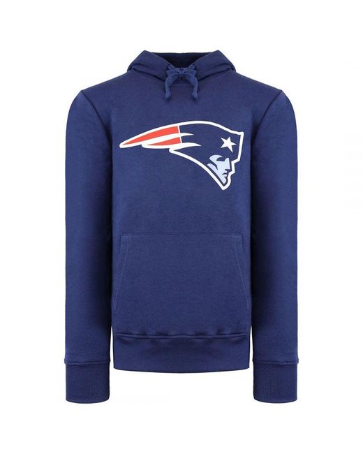 Fanatics Blue Us Sports New England Patriots Hoodie Textile for men
