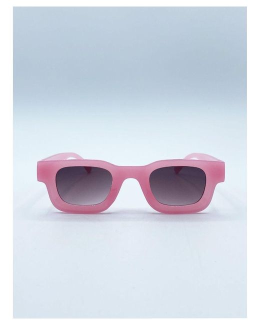 SVNX Blue Chunky Square Frame Sunglasses